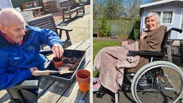 Summer preparations underway at Ayr care home